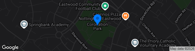 Map showing Coronation Park