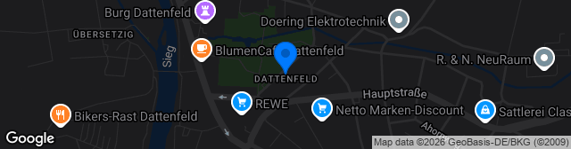 Map showing WECO-Arena im Sportpark Germania