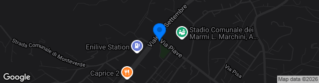 Map showing Stadio dei Marmi