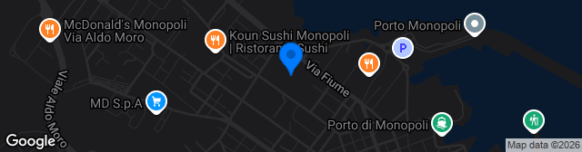 Map showing Stadio Vito Simone Veneziani