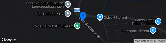 Map showing De Kempen