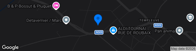 Map showing Stade de la Providence