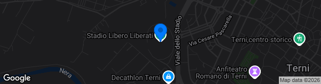 Map showing Stadio Libero Liberati